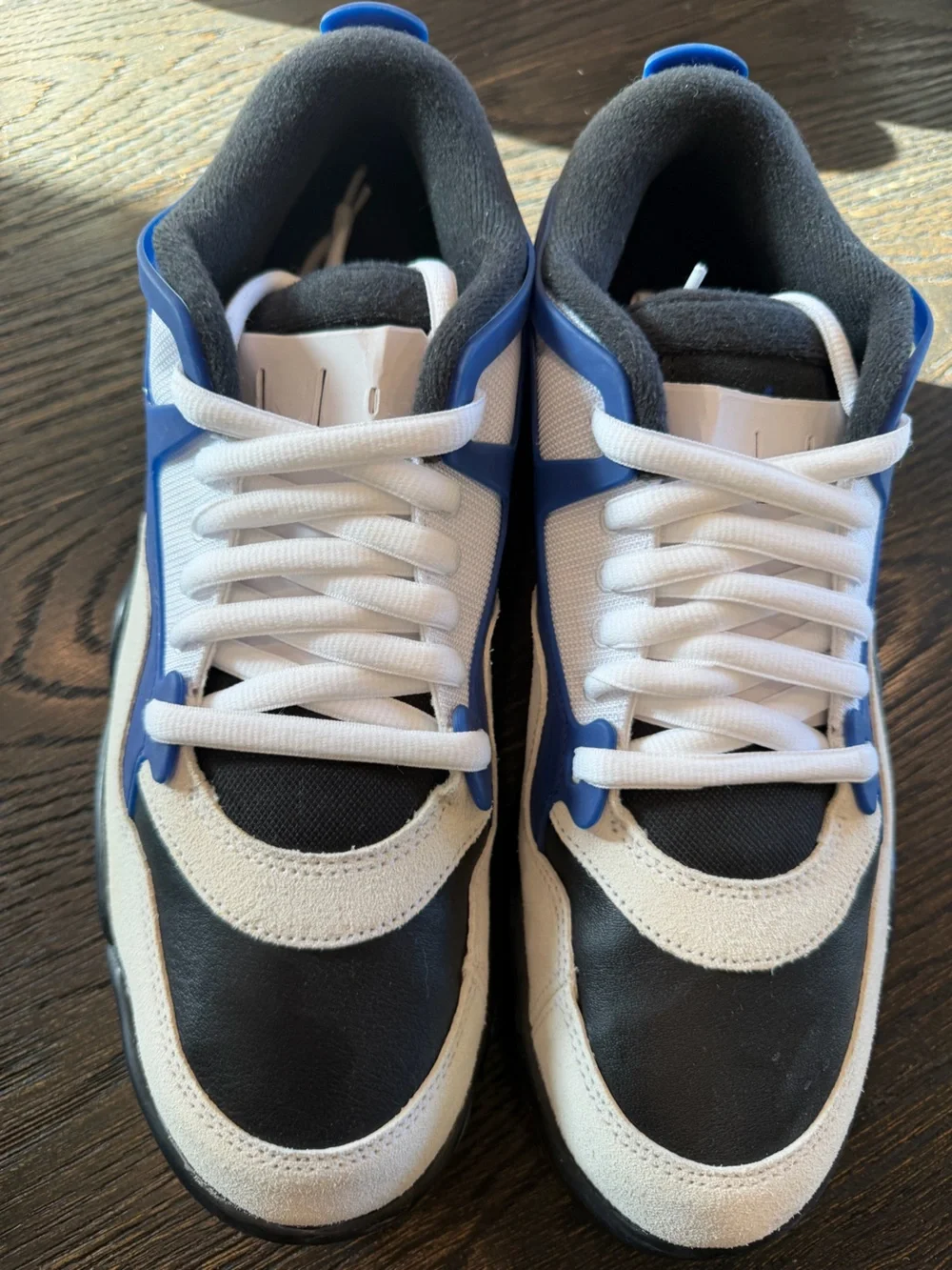 Nike Air Jordan 4 RM Motorsports Deep Royal Blue Shoes mens size 11